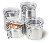 Stainless Steel 4-pc. Canister Set