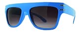 Edge I-Wear Flat Top Plastic Sunglasses with 100% UV Protection Lenses