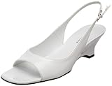 Etienne Aigner Women's Tender Wedge Pump,White,7.5 M US