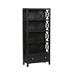 Delano Large Bookcase - Antique Black
