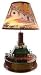 Lionel Train Station Lamp
