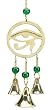 Brass Eye Chime 3.5" plus chain to hang-17295