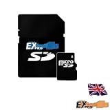 Ex-Pro Micro SD Transflash 2GB Secure Digital Memory Card with adapters suitable for BenQ-Siemens EF91, EL71, S81, S88, SF71, SL91, SL91