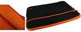 rooCASE Super Bubble Neoprene (Orange / Black) Sleeve Case for Apple MacBook Pro MB990LL/A 13.3-Inch Laptop