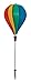 In the Breeze Rainbow Poly 10-Panel Hot Air Balloon Ground Spinner