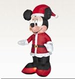 6 Ft. - Gemmy Christmas Airblown Inflatable - DISNEY - Minnie Mouse Santa