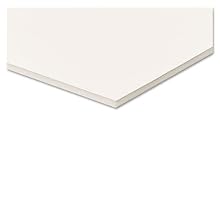 Elmer's 900803 Foam Board, White Surface with White Core, 30 x40, 10 Boards/Carton