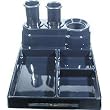 KAYLINE Topper with Appliance Holder for Curling Irons & Hair Dryers Electrified (Model: AH300E)