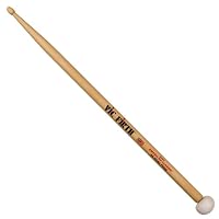 Vic Firth 5A American Hickory Dual Tone Mallet Wood Tip Drumsticks from Vic Firth