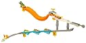 Mattel W2105 - Hot Wheels, Wall Tracks Basis Drift Rally Spinout