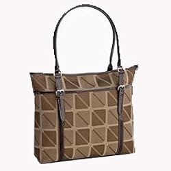Women's Nine & Co. by Nine West Purse Handbag Janis Megaville Signature Tote
