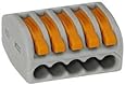 Wago 222-415 LEVER-NUTS 5 Conductor Compact Connectors 40 PK