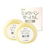 〔2個セット〕ドクターデオドラント　薬用ミョウバンせっけん　エクストラ　（70g）２個セットの画像