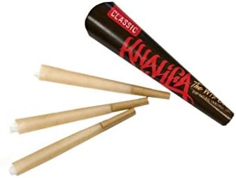36 Wiz Raw Cones, Wiz Khalifa Raw Natural Unrefined Cones Rolling Paper King Size, 12 Packs of 3 Cones + Doob Tube