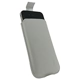 igadgitz White PU Leather Pouch Case Cover for Apple iPhone 4 HD 16gb & 32g ....