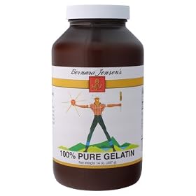 Bernard Jensen Products - 100% Pure Gelatin, 14 oz powder