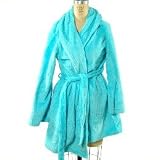 Capelli Women Microcozy Robe - Crystal Teal