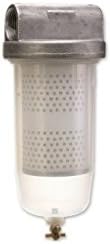 Fuel Tank Filter for Gasoline and Diesel with Water Separate 10 Micron Max, up to 27 gpm 150 psi