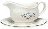 Pfaltzgraff Winterberry Gravy Boat with Saucer