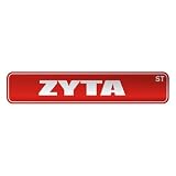" ZYTA ST " STREET SIGN NAME