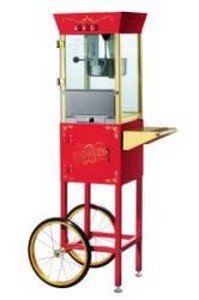 Cheap Great Northern Popcorn Red Matinee Movie 8 oz. Ounce Antique Popcorn Machine and Cart