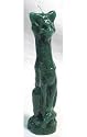 Green Cat 7" Candle