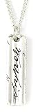 Sterling Silver Worship Pendant by Bob Siemon, 18