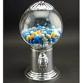 CANDY DISPENSER SILVER TOP
