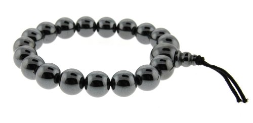 Click here to buy Hematite Power Bracelet 8mm by ToltecTraders.com.