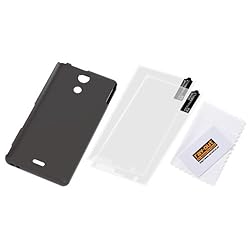 レイ・アウト docomo Xperia A SO-04E用 ソフトジャケット/マットブラック RT-SO04EC6/B