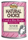 Nutro Natural Choice Lamb & Rice Senior Canned Dog Food (12/12.5-oz cans)