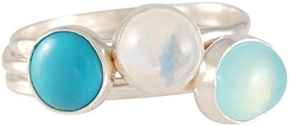 RACHEL SHOSHANA- Robin 3 Stack Rings