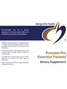 Designs For Health - Prenatal Pro Essential Packets Designs For Health - Prenatal Pro Essential Packets