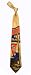 Detroit Tigers Print Silk Necktie - Nostalgia 2 - N/A