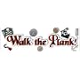 Disney Movie Title Dimensional Sticker 2"X6"-Peter Pan/Walk T