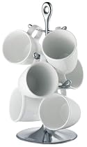 Bodum 7-Piece Mug Tree Set, White