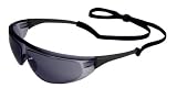 Willson 11150751 Millennia Sport Safety Glasses with Spectacle Cord Included, Grey Lens