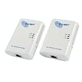 Allnet 85 Mbit Powerline Ethernet Bridge Bundle (Netzwerk aus der Steckdose)