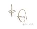 Ed Levin Sterling & Gold Orbit Earrings