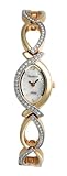Armitron Women's Diamond Accented Gold-Tone Bracelet Watch #75-M3336WTGP