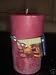 ALL NATURAL HANDMADE SOY WAX 3X4 ROUND PILLAR CANDLE APPLES & CINNAMON