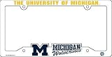 Michigan Wolverines NCAA Plastic License Plate Frame