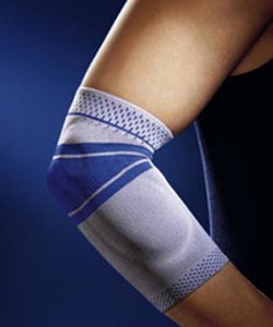 Bauerfeind EpiTrain Elbow Support, Circumference in inches 111/2 - 121/4, Color Nature
