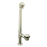 Buy KOHLER K-7158-BN Vintage Pop-Up Bath Drain, Vibrant Brushed Nickel by Kohler
