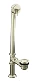 KOHLER K-7158-BN Vintage Pop-Up Bath Drain, Vibrant Brushed Nickel