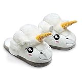 Plush Unicorn Slippers for Grown Ups