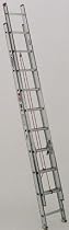 Werner D1116-2 200-Pound Duty Rating Aluminum Flat D-Rung Extension Ladder, 16-Foot
