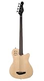 Godin A4  Two-Chambered Electro-Acoustic Bass Guitar (Natural, Fretless)