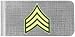 USA Sergeant Sgt Police or Military Rank Money Clip