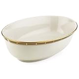 Lenox Desert Vista Ivory China Gold Banded Open Vegetable Bowl